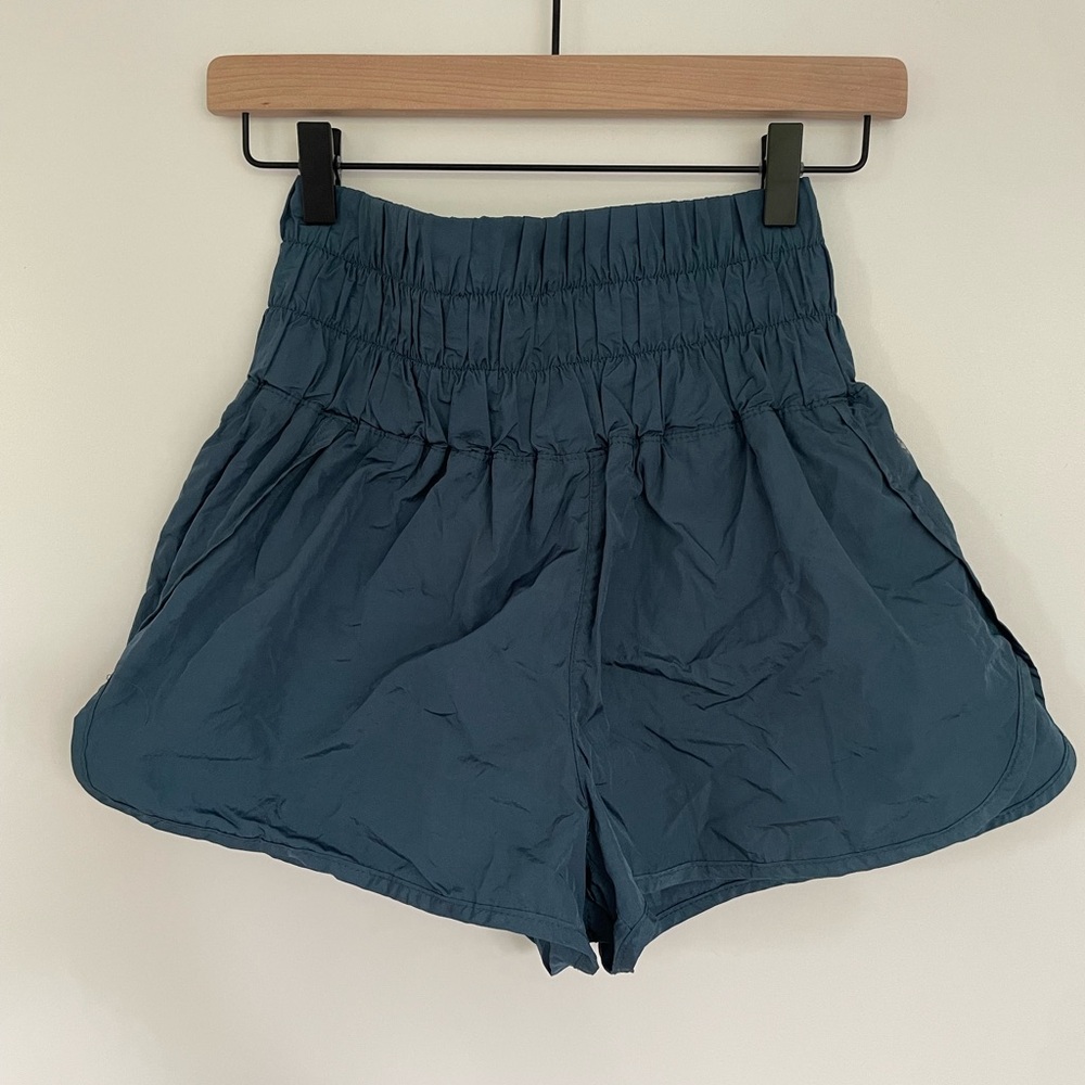 Free People FP Movement The Way Home Shorts Teal